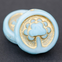 Coin with Tree (14mm)