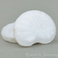 Nautilus (17x14mm) White Silk