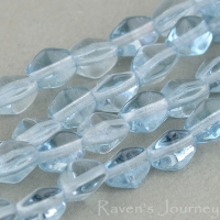 Pinch Bead (5mm) Montana Blue Transparent