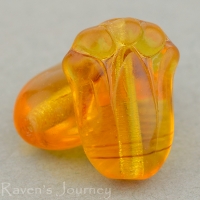 Tulip (12x8mm) Amber Transparent